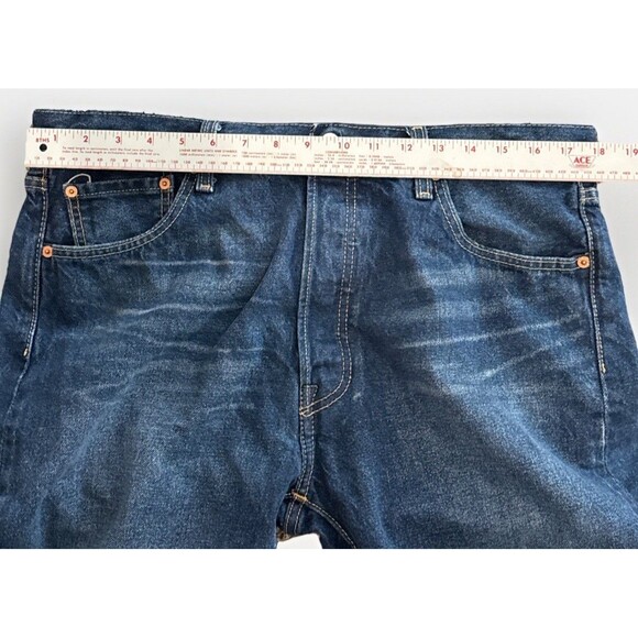 Levis 501 ‘93 Jeans Mens W36xL32 *(36X30) Denim Button Fly Straight Fit Premium - Picture 10 of 12